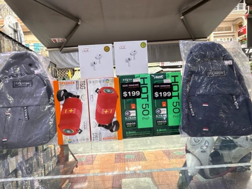 Infinix Hote50proplus(8G+8g+256g)ថ្មីកញ្ចក់អេក្រង់កោង