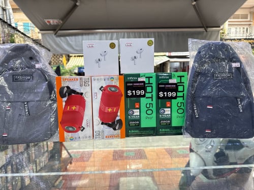 Infinix Hote50proplus(8G+8g+256g)ថ្មីកញ្ចក់អេក្រង់កោង