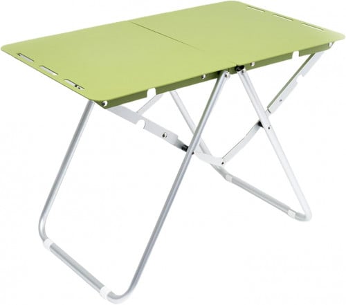 metal plegable de aluminio, mesa de parrilla portátil