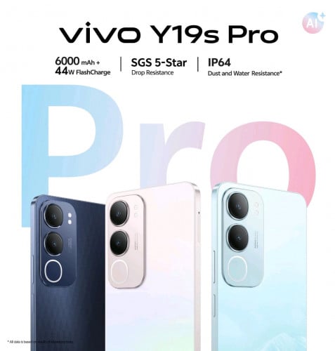 Vivo Y19s pro brand new , warranty 1 year free free