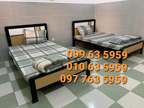 ឈុតគ្រែក្បាលឈើ 1.2mx2.0m ទទួលបានដូចរូប