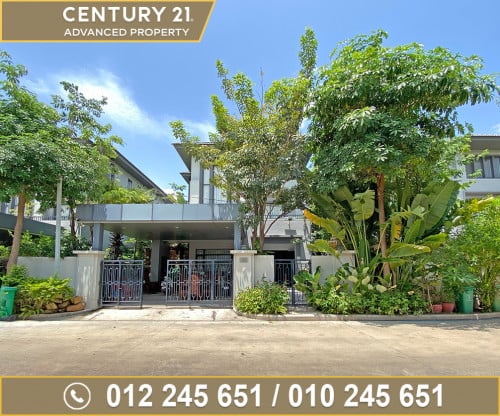 🏘 វីឡាឃ្វីន (Queen-A) ផ្ទះមានដេគ័រទូគ្រប់បន្ទប់ ក្នុងបុរី ជីបម៉ុង50ម ត្រូវការលក់បន្ទាន់