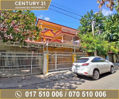 🏘 វីឡាភ្លោះ (Twin Villa) សម្រាប់ជួល ក្នុងបុរី ពិភពថ្មីសំរោងអណ្ដែត