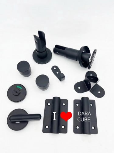 Toilet partition accessories