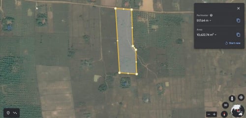 ដីលក់នៅកំពតប្លង់រឹង ១ការ៉េ ៥$