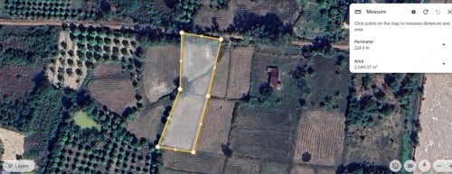 ដីលក់នៅខេត្តកែប ក្បែរសាកលវិទ្យាល័យហ៊ុនសែនចំការដូង