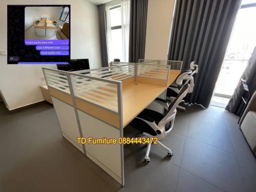 តុបុគ្គលិក. 120*240 សម្រាប់4 អ្នក