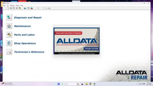 កម្មវិធី Alldata 10.53 offline