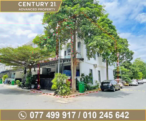 🏡វីឡាកូនកាត់ LA (កែង) ក្នុងបុរី Villa Town ត្រូវការលក់បន្ទាន់ខ្លាំង