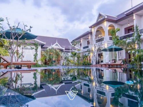 Beautiful 20 – Bedroom Boutique for Rent in Siem Reap – Svay Dangkum (POOL)