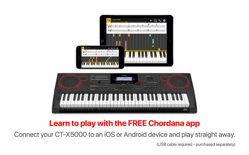 Casio CT-X5000 អ័កកាដង់