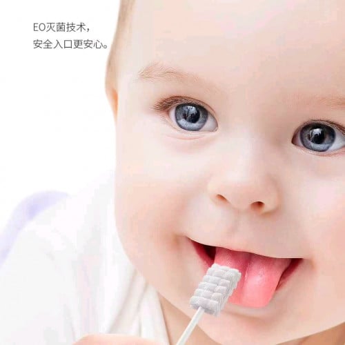 newborn baby tongue cleaning milk toothbrush
