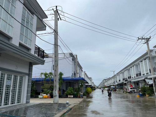 ផ្ទះកែង ឣាជីវកម្ម 4.1x12m ប្លង់រឹងនៅបុរីទ្បេងណាវាត់ត្រាទួលពង្រ