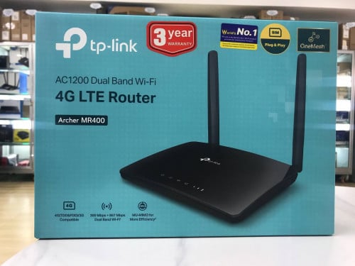 Router TP-Link MR400 ប្រើប្រាស់Sim Card Support គ្រប់ស៊ីម