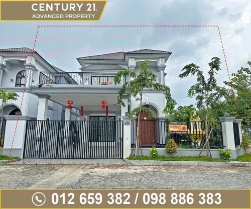 🏘 វីឡាទោល (កែង) សម្រាប់ជួល ក្នុងបុរី HN Land Garden Villa