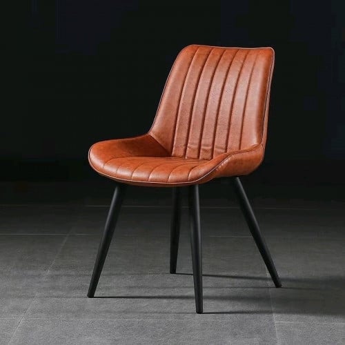 cow leather chair