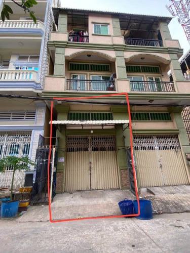 ផ្ទះជួលជាន់ផ្ទាល់ដី ក្បែរស្ពានអាកាសដីហុយ