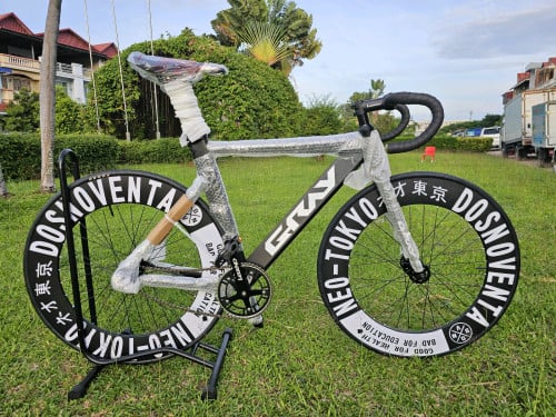🚴Gray F15 តួអាលុយសុីន ខ្នង90mmមានកង់វ៉ៃដូរបាន☎️016999228 telegram