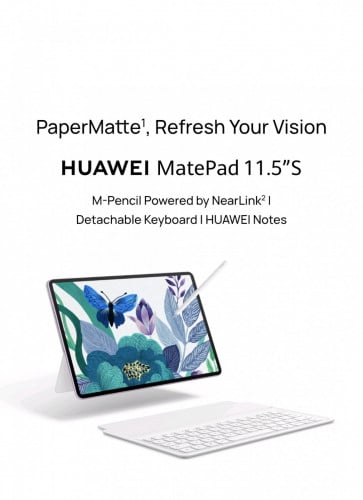 Huawei Matepad 11.5S paper mate (8GB/256GB)  អេក្រង់11.5អុីញ, កំលាំងថ្ម8800mAh