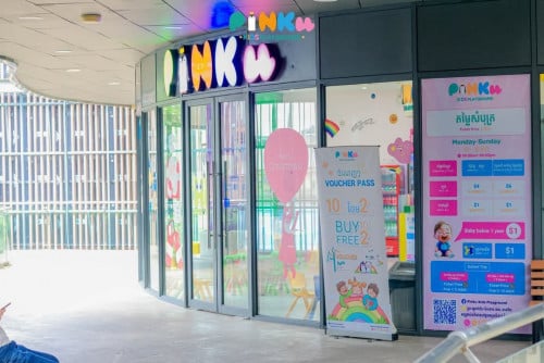 មណ្ឌលកម្សាន្តក្មេងលេង​-ផ្នែកលក់សំបុត្រ