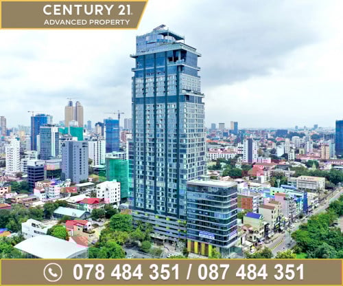🏠ខុនដូ The Penthouse Residence នៅទល់មុខមុខផ្សារទំនើបអ៊ីអន1 ត្រូវការលក់បន្ទាន់ខ្លាំង