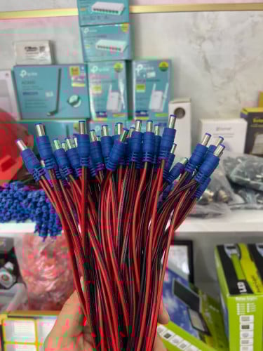 DC Cable Red and Black for CCTV (100pcs)