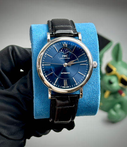 (Original) IWC Schaffhausen Portofino Automatic Moon Phase Automatic Watch 40mm