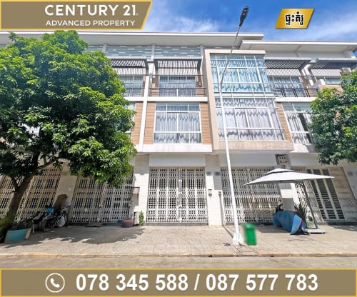 🏠 វីឡាកូនកាត់ (LE) សម្រាប់ជួល ក្នុងបុរី ប៉េងហួត ផ្លូវជាតិលេខ6A (ជ្រោយចង្វារ)