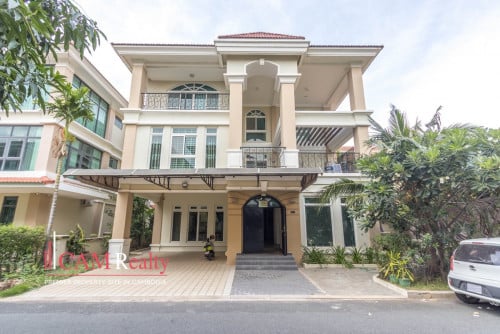 6 Bedroom Single Villa For Rent In Camko City| AEON Mall Sen Sok City
