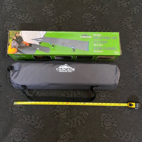 Cascade Mountain Tech Ultralight Collapsible Cot