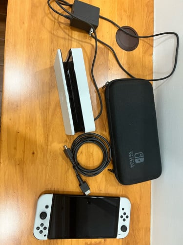 Nintendo Switch OLED no JB have all accessories