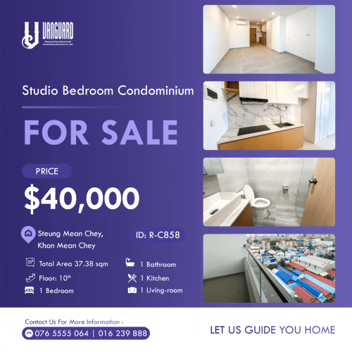 Studio Bedroom Condominium For Sale At ANATA RESIDENCE