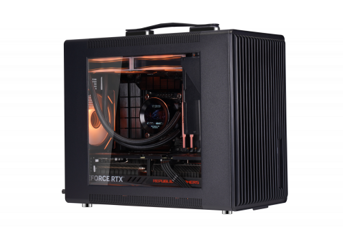 WJCOOLMAN Alpha S1 GAMING CASE Black and White