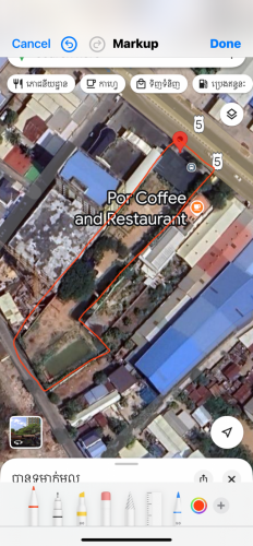 លក់ដីជាប់ផ្លូវលេខ៥