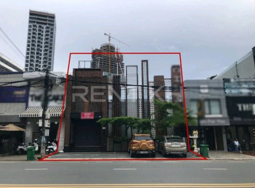 ផ្ទះអាជីវកម្មសំរាប់ជួលនៅសង្កាត់បឹងកក1 / Shop House for Rent at Sangkat Boeng kak Ti Muoy