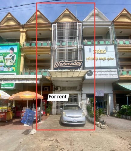 ផ្ទះអាជីវកម្ម សម្រាប់ជួលនៅ លើផ្លូវហាណូយShop house for rent at street Hanoi