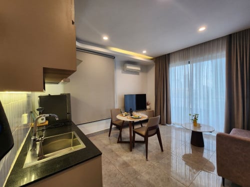 1-Bedroom Serviced Apartment for Rent | Tonle Bassac