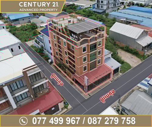 🏘 អគារ (កែង) នៅជិតបុរី ឃាមបញ្ញា គម្រោង2 ត្រូវការលក់បន្ទាន់ខ្លាំង