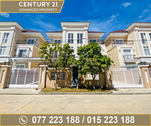 🏠 វីឡាភ្លោះ (Twin) ក្នុងបុរី ព្រីមៀរអង្គរភ្នំពេញ ត្រូវការលក់បន្ទាន់ខ្លាំង