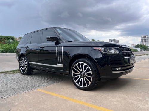 Range Rover Vogue HSE 2014 សាំង សុីនមួយជុំ ហ្វលពេញ