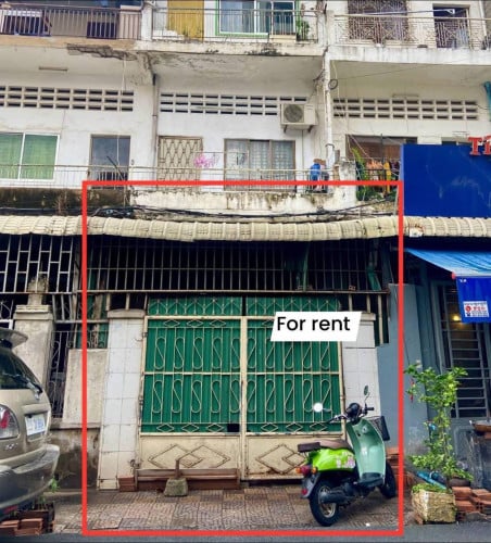 ផ្ទះអាជីវកម្ម សម្រាប់ជួលនៅ សង្កាត់ វាលវង់. Shop house for rent at sangkat Velvong