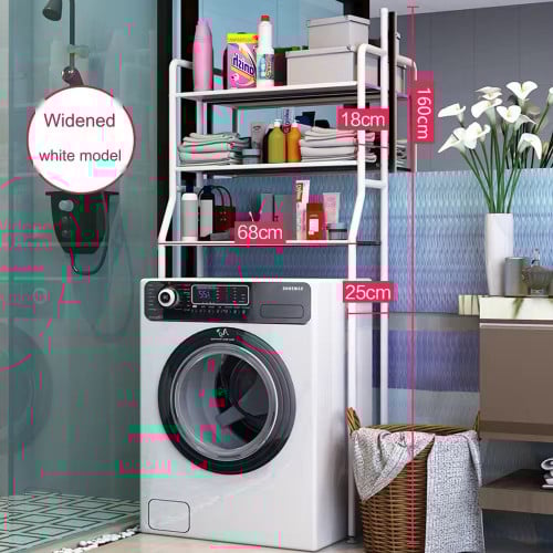 🌸ធ្នើដែកដាក់លើម៉ាសុីនបោកខោអាវ