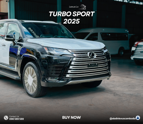 2025 Lx 600 Turbo Sport ថ្មីខ្លាញ់គោ អារ៉ាប់