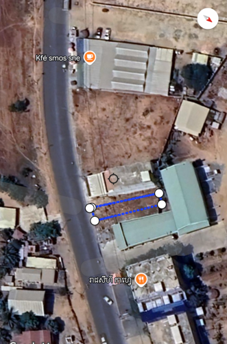 ដីលក់ ជាប់ផ្លូវធំ ជិតវត្តភ្នៀត