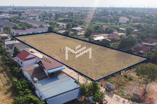 ដី 5,506 SQM សម្រាប់លក់នៅកណ្តែក ខេត្តសៀមរាប​​​​📍
