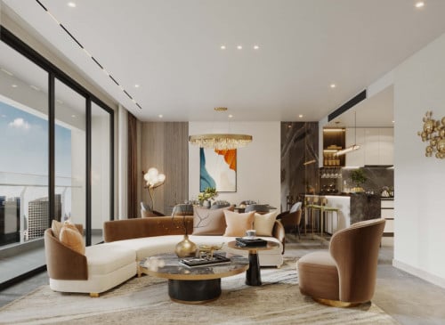 3-Bedroom Unit of 218 Sq.m. on 33A Floor for $714,000 at UC88 BKK1 Wyndham Garden