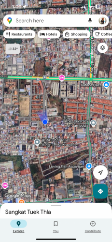 លក់ដីនឹងផ្ទះ ក្បាល6ជាង បណ្តោយ18 ទីតាំងជិតផ្លូវសហព័ន្ធរុស្សី តម្លៃចរចារបាន