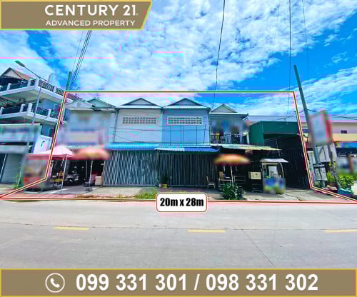 🏘 ដី​ និងផ្ទះ នៅទល់មុខបុរី ភ្នំពេញថ្មី ខណ្ឌឬស្សីកែវ ត្រូវការលក់បន្ទាន់ខ្លាំង