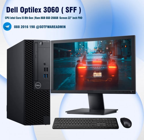Dell Desktop OptiPlex 3060 SFF  តម្លៃពិសេសម៉ូយៗ