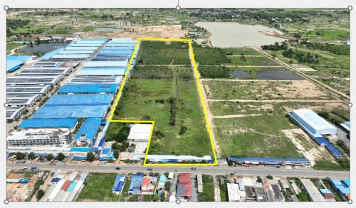 ដីលក់10ហិចតានៅផ្លូវ41| Land Sale 10ha on Road 41